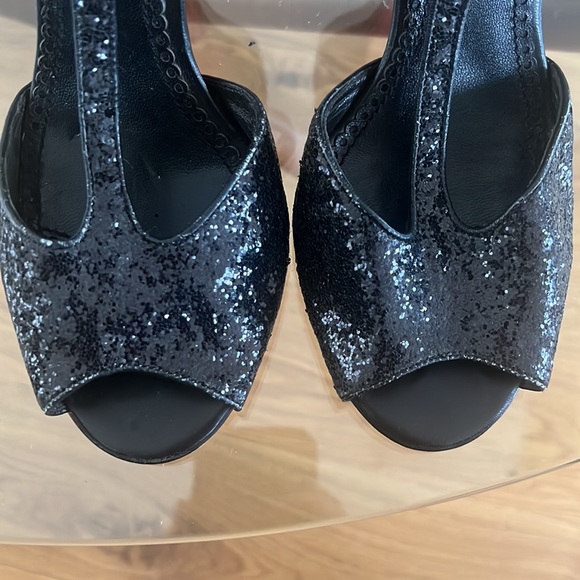 Betsey Johnson black stiletto heels Size 8 - Picture 3 of 6